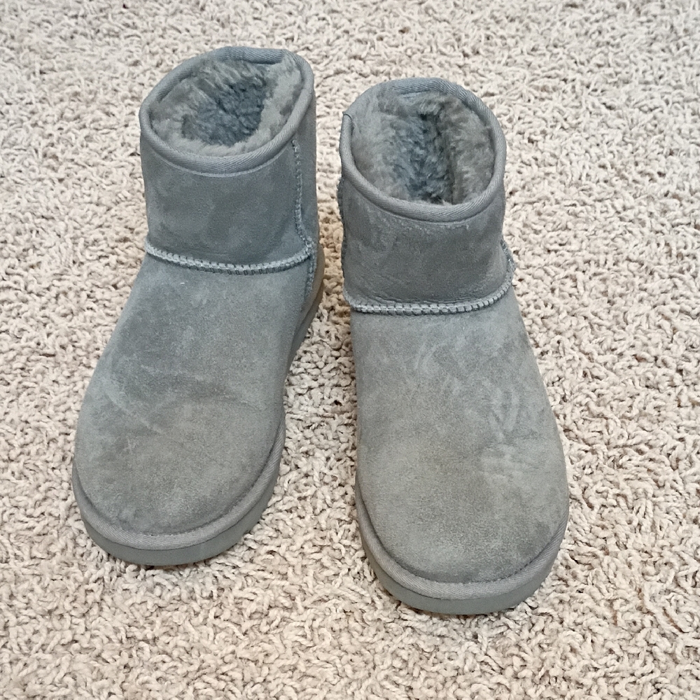 UGG Gray Ankle Boots